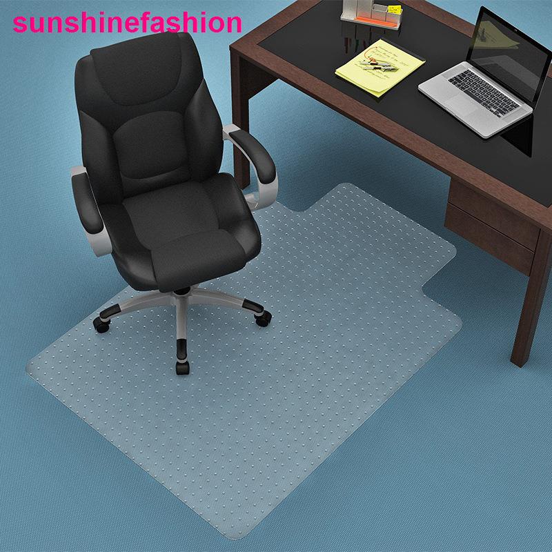 ✓Environmental protection plastic wear-resistant non-slip floor mat PVC chair cushion office chair transparent floor mat
