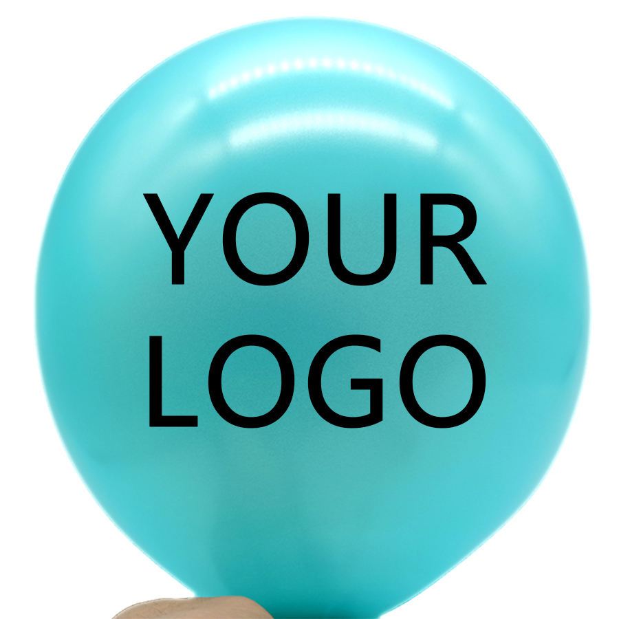 Customize balloon print LOGO for part or advertising/thicker plastic/with no sticks(no little poles)balloons only